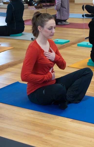 The easiest way to perform abdominal breathing